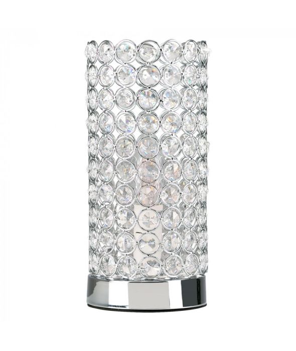 Minisun Ducy Artistic Chrome Touch, Jewel Table Lamp Uk