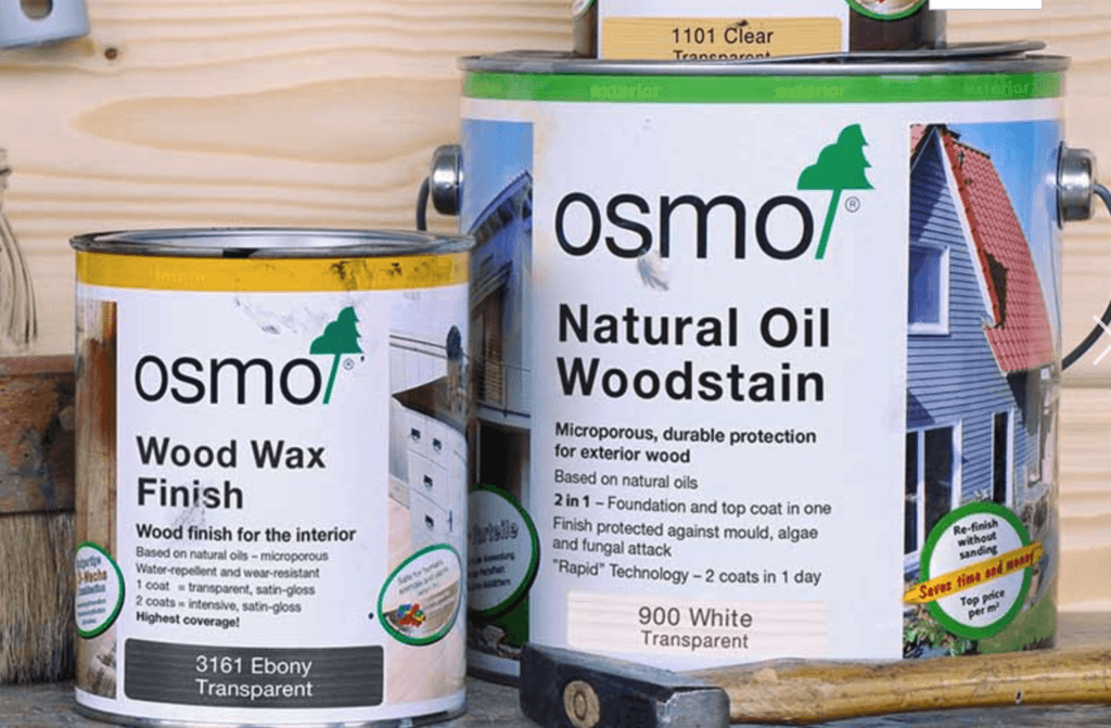 Osmo Oils for Renovating Garden Furniture