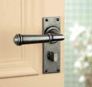 Modern Pewter Door Handles
