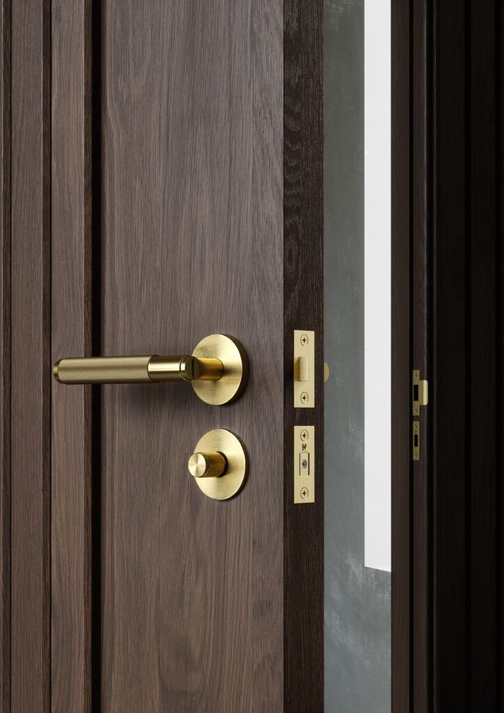 Buster + Punch Bathroom turn & release and door Handle from the Cross Collection | Types of bathroom lock guide | More Handles