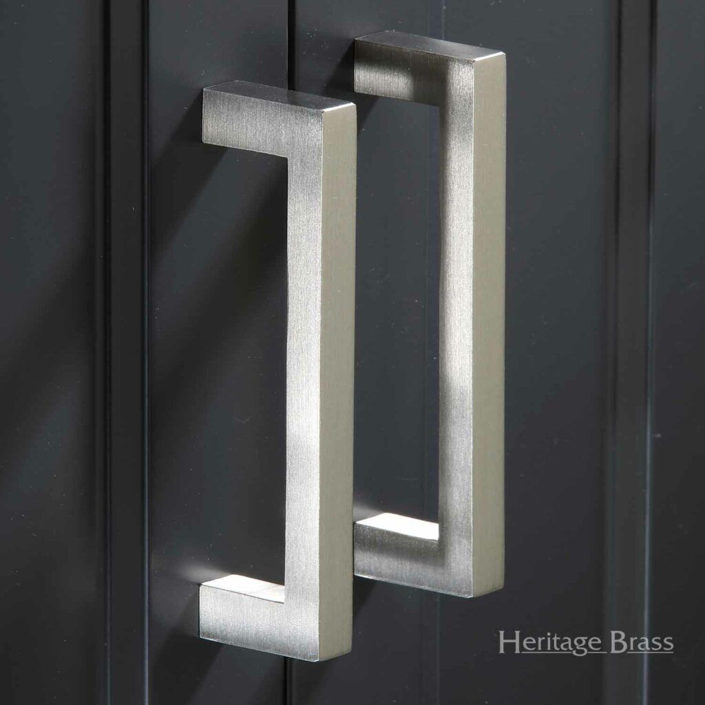 M. Marcus Heritage Brass Metro Square Cupboard Handles 