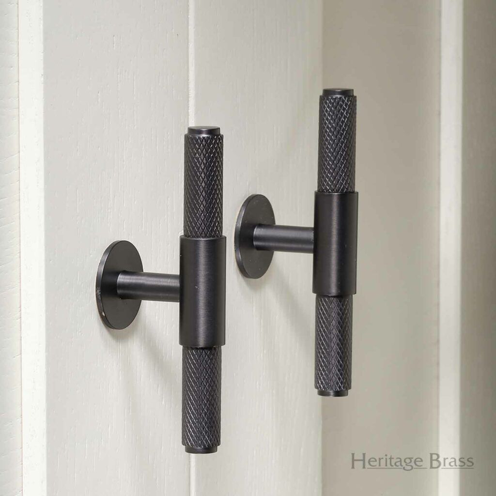 M/ Marcus Hertitage Brass Knurled Fountain Knobs.