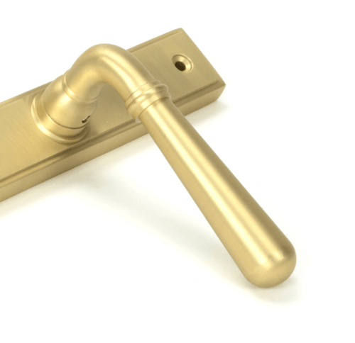 New satin brass products by from the anvil