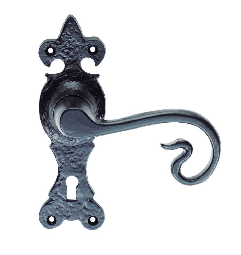 LUDLOW FOUNDRIES CURLY TAIL DOOR HANDLE LF5117
