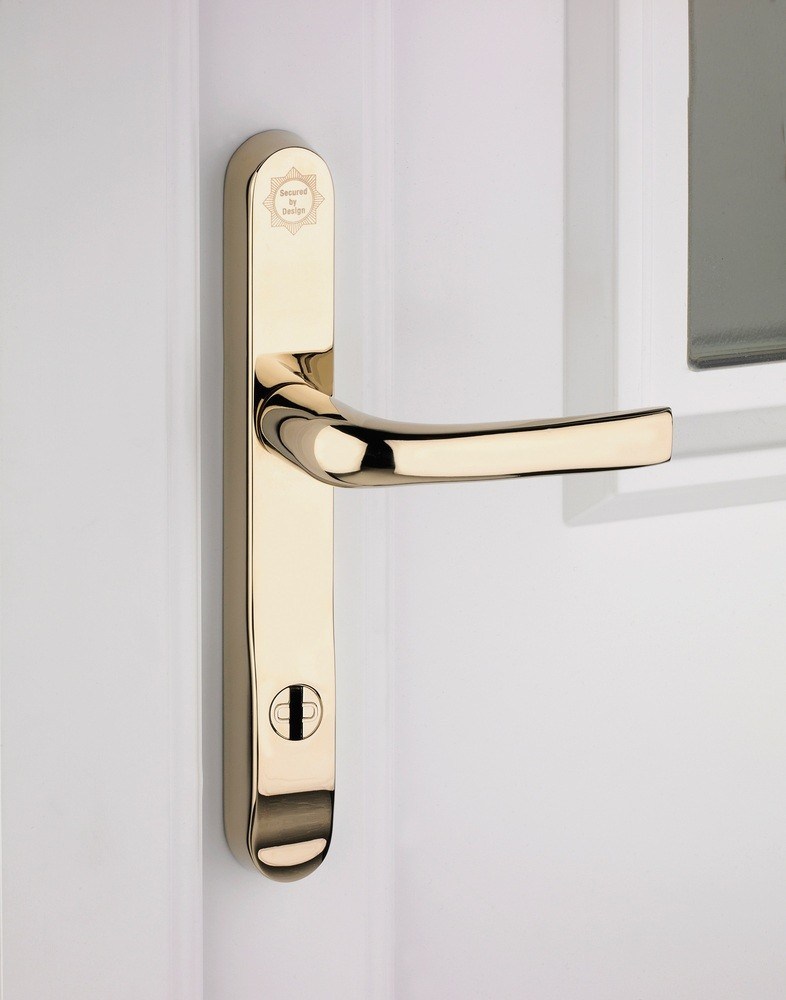Eurospec ML050232 Pro Secure Door Handle Lever/Pad Satin Chrome Eurospec ML050232 Pro Secure Door Handle Lever/Pad Satin Chrome